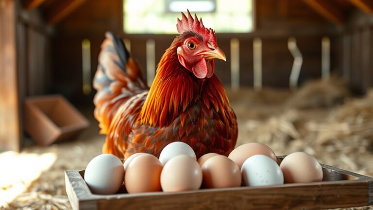 annual chicken egg production