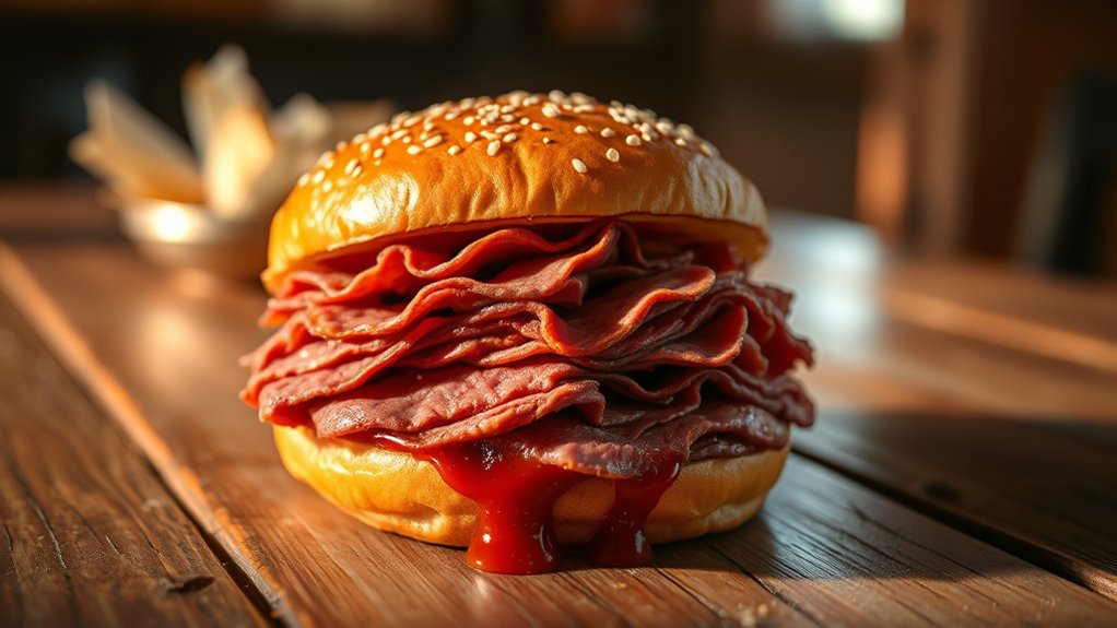 arby s classic roast beef calories