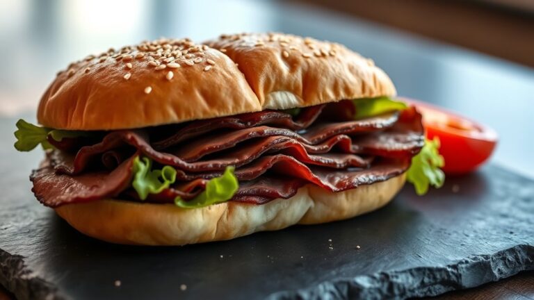 arby s classic roast beef calories