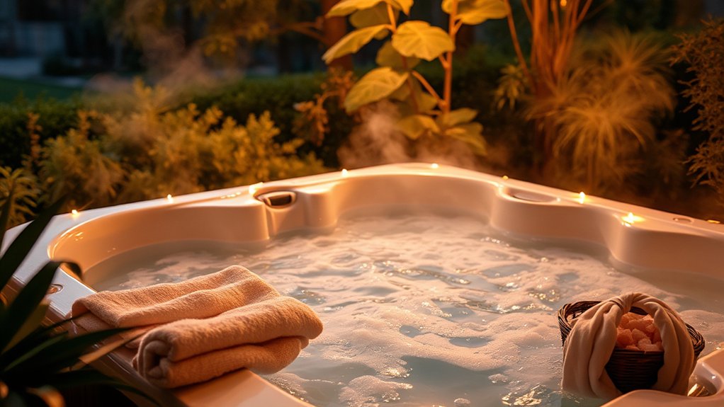 bath salts in hot tub