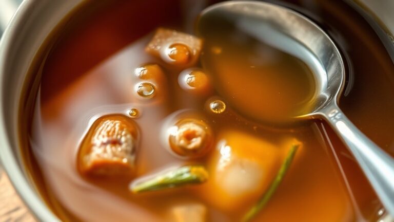 calories in beef broth