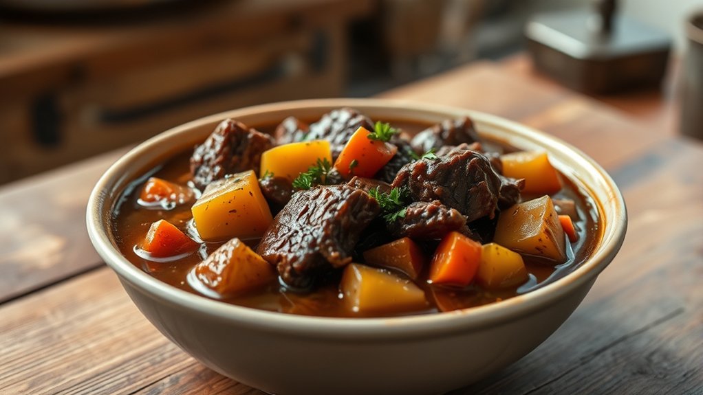 calories in beef stew