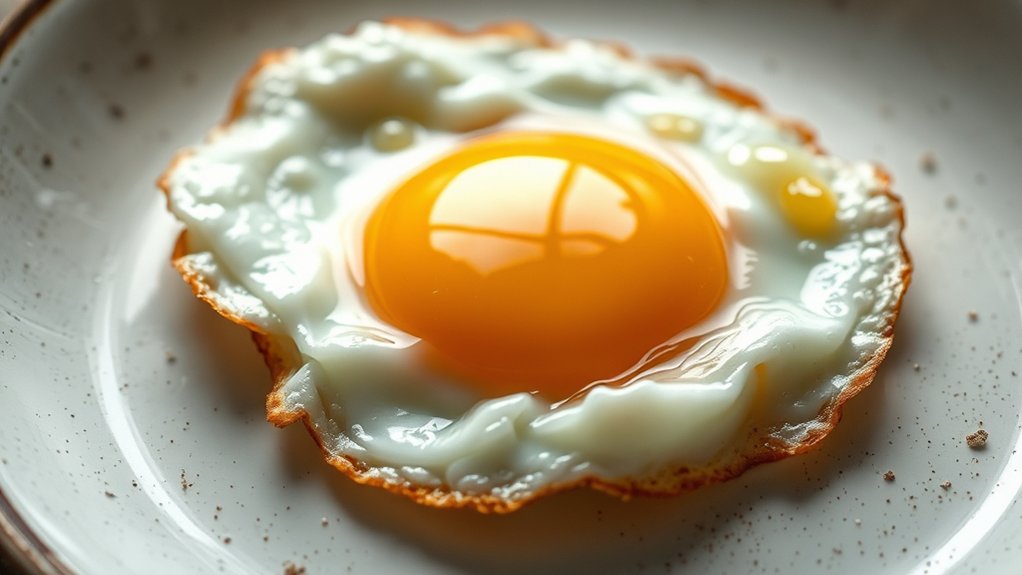 calories in fried eggs