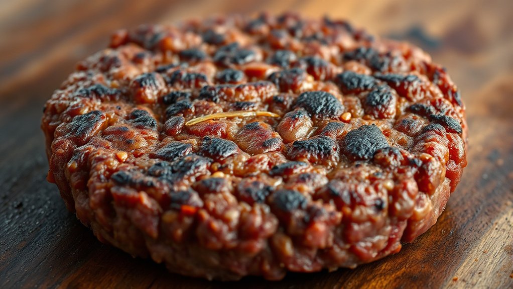 calories in ground beef