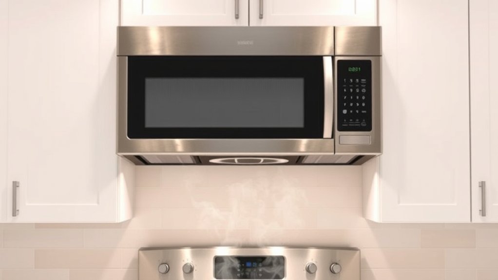 convenient cooking and ventilation