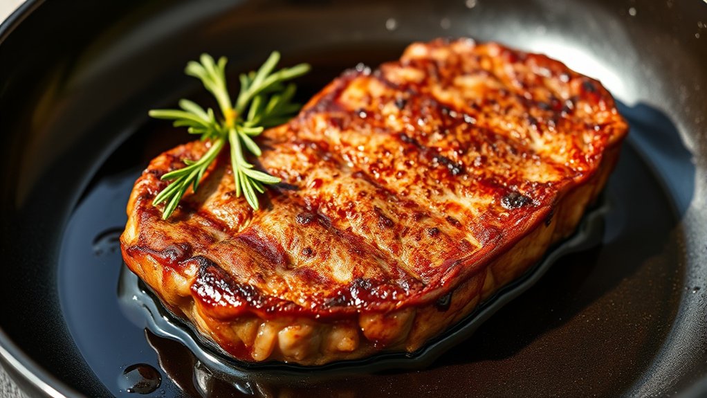 cook steak non stick method