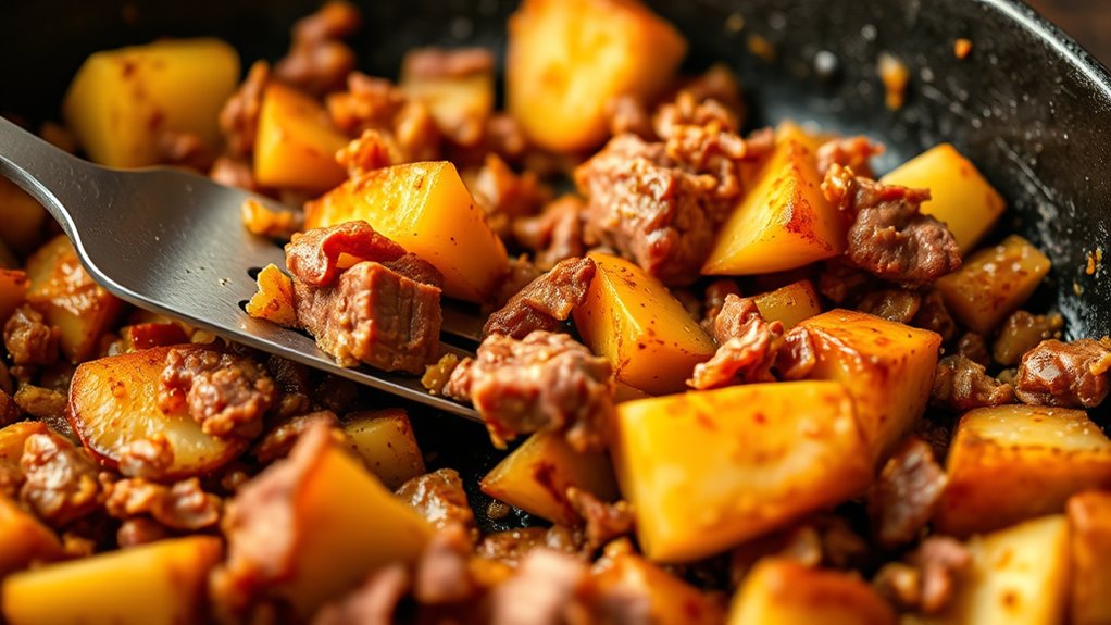 crispy canned corned beef