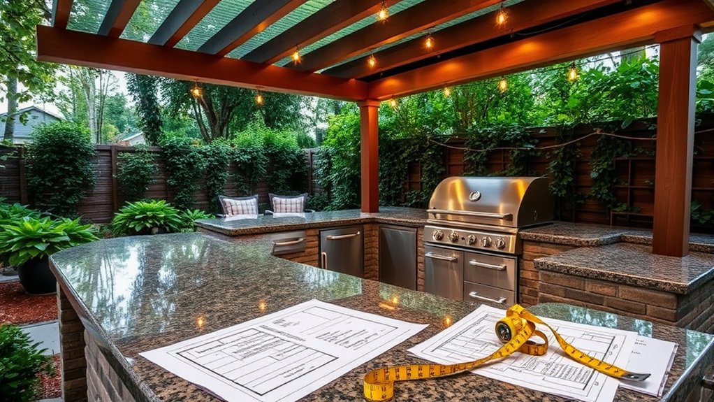 7 Essential Steps to Build Your Dream Outdoor Kitchen 2 define goals set budget