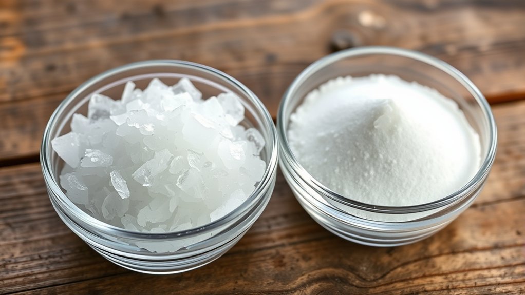 different types of salts