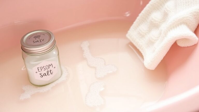 epsom salt in baby bath
