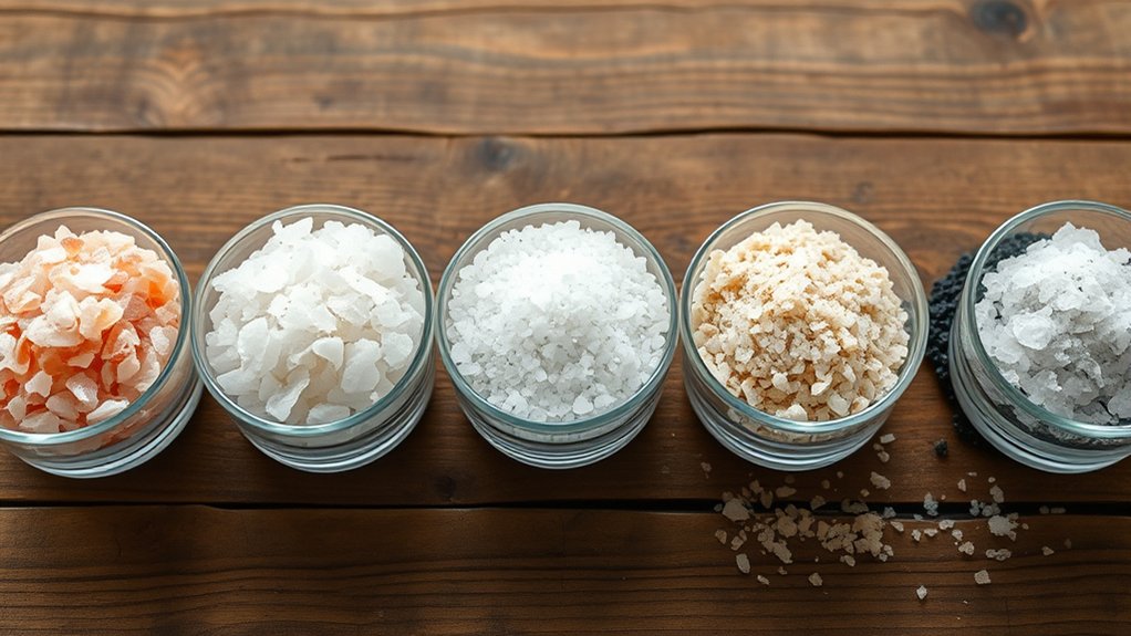 essential salt types comparison
