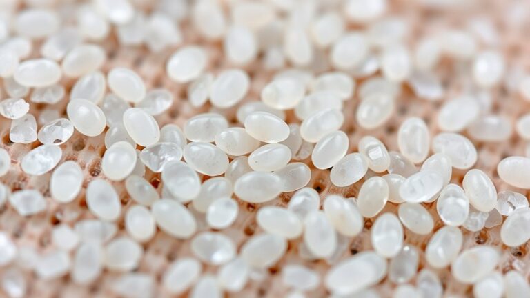 flea eggs resemble salt
