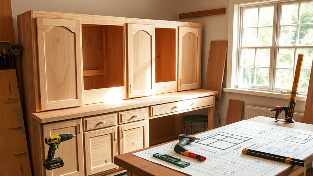 DIY Guide to Build Kitchen Cabinets With Free Plans 2 free diy kitchen cabinet plans