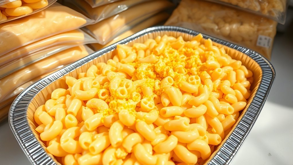 freeze mac and cheese