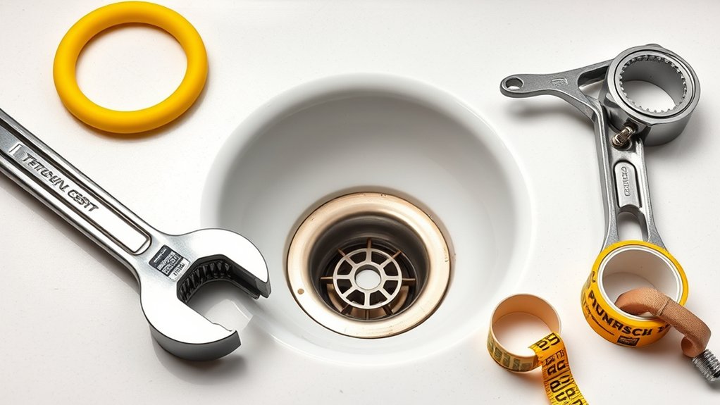 Install Your Kitchen Sink Drain in 7 Simple Steps 2 gather tools for installation