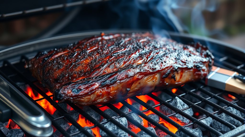 grilling beef brisket easily
