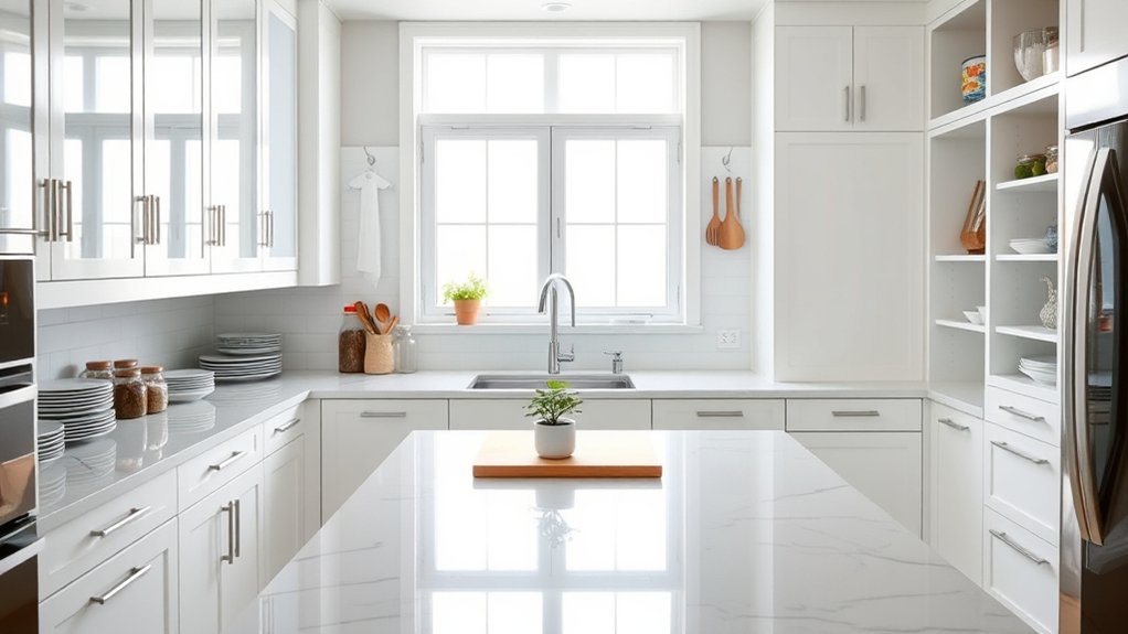 identify kitchen clutter hotspots