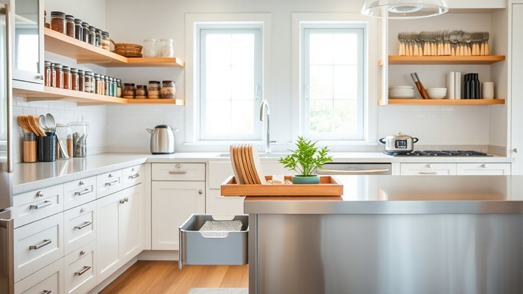 identify kitchen clutter sources