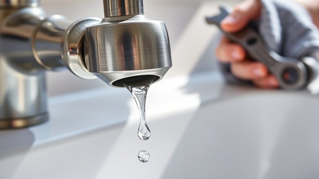 Fix a Leaky Kitchen Faucet in 7 Simple Steps 2 identify leaky kitchen faucet