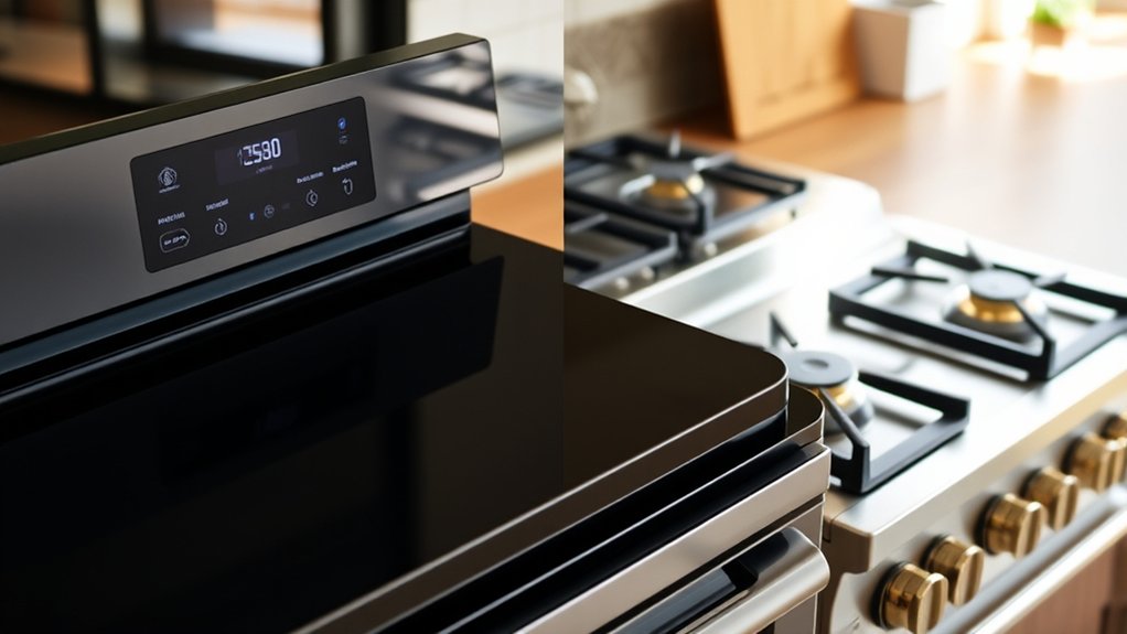 induction versus gas cooking
