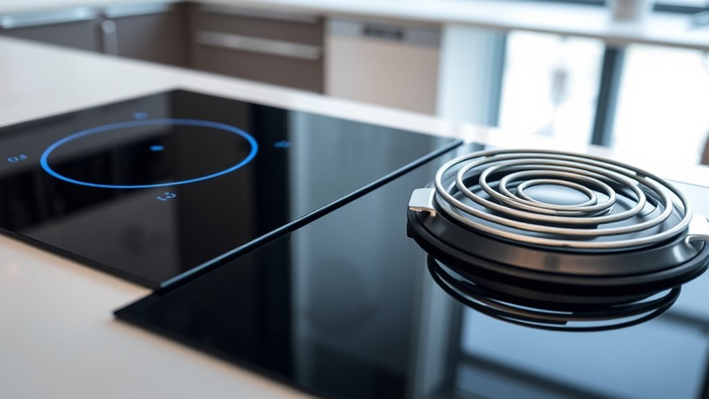 induction vs electric heating