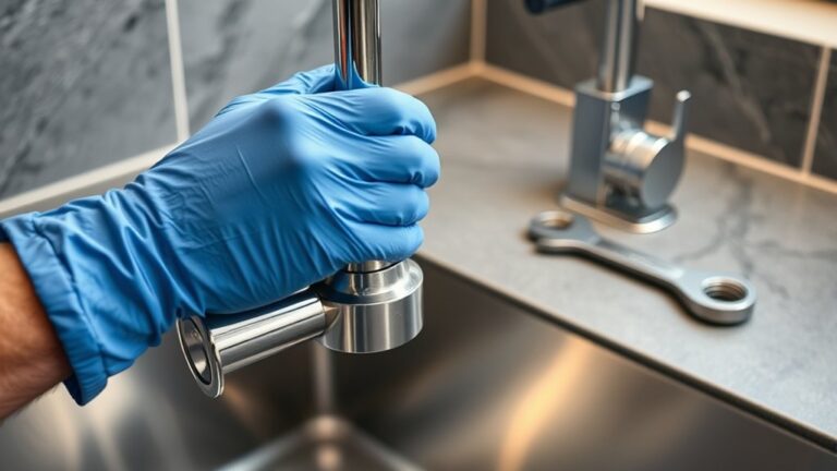install kitchen faucet easily p2hne