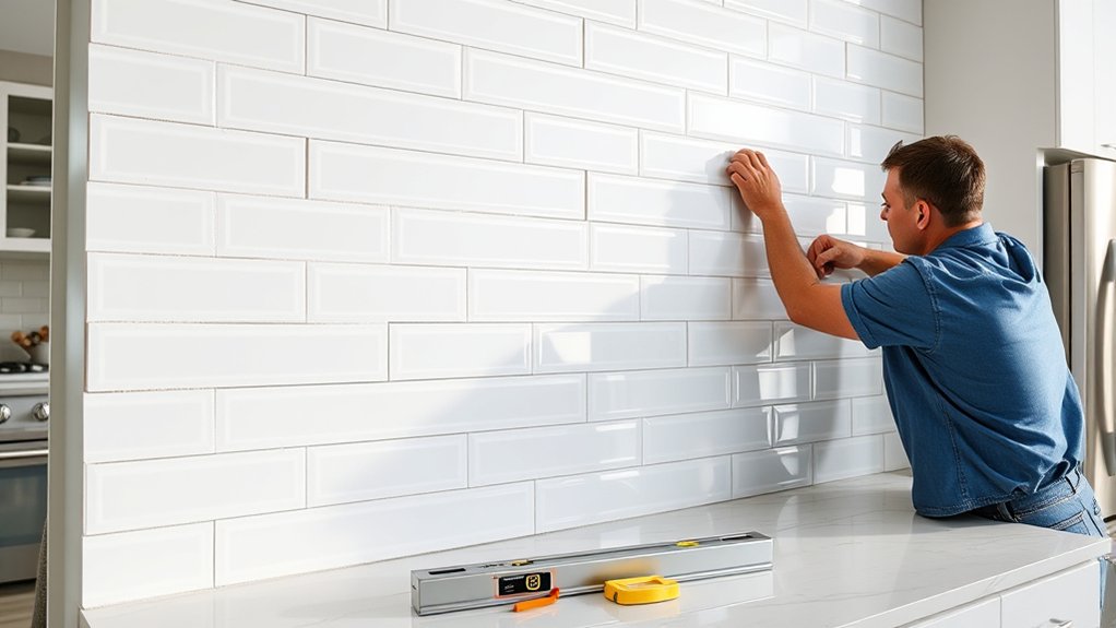 installing a kitchen backsplash no5m8