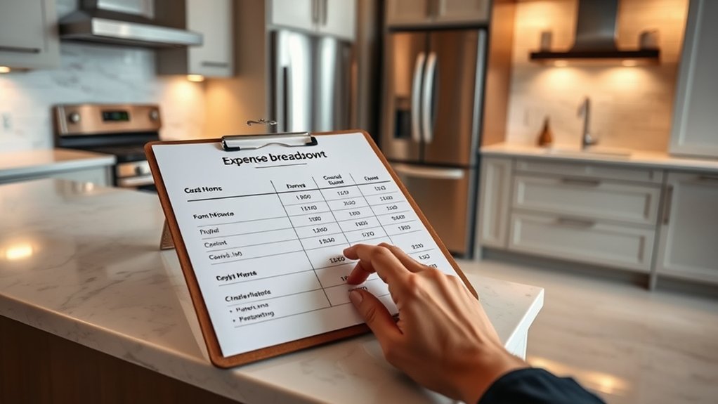kitchen renovation cost breakdown 6a7cq