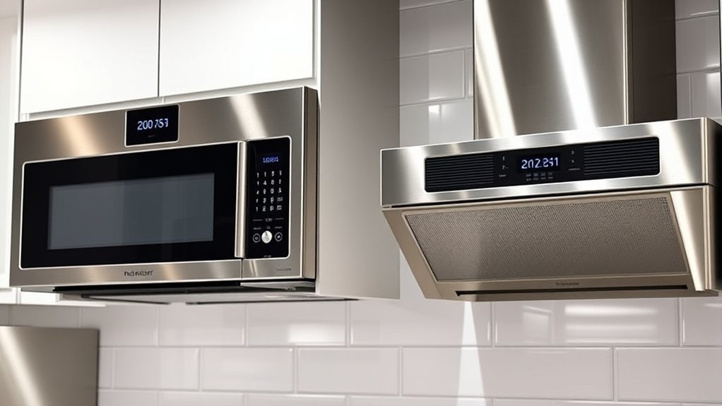 microwaves with kitchen ventilation 2kpan
