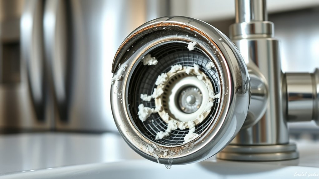 10 Easy Steps to Clean Kitchen Faucet Heads 2 mineral deposits restrict flow
