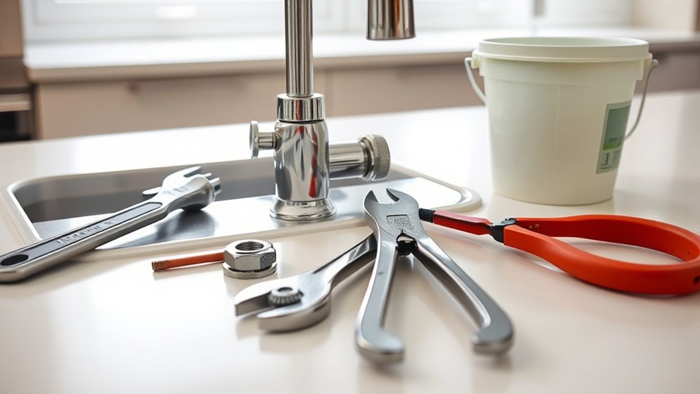organize tools clear workspace