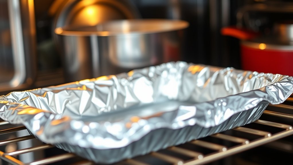 oven safe tin foil pan