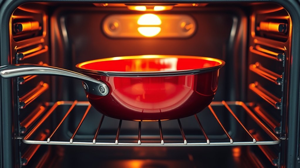 oven safe with temperature limits
