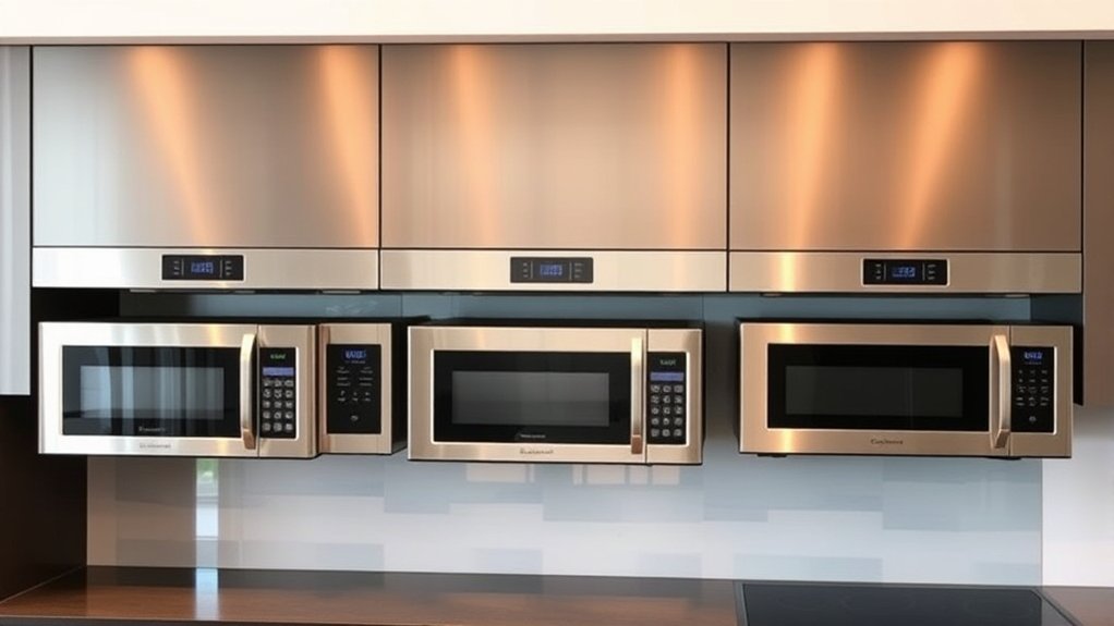 over range microwaves with ventilation pt3ld
