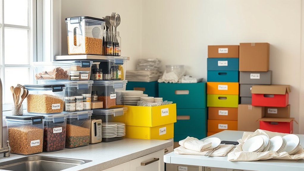 plan declutter organize pack