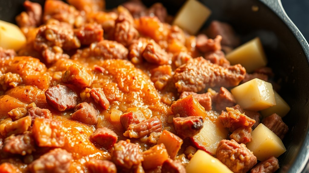 prepare corned beef hash