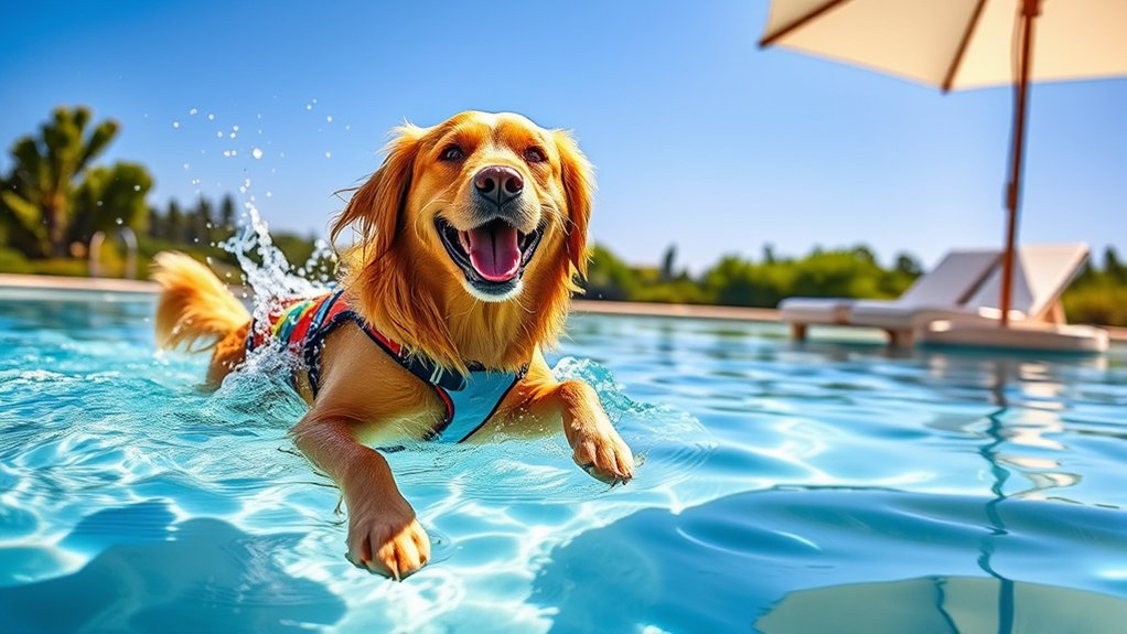 protect dogs from pool
