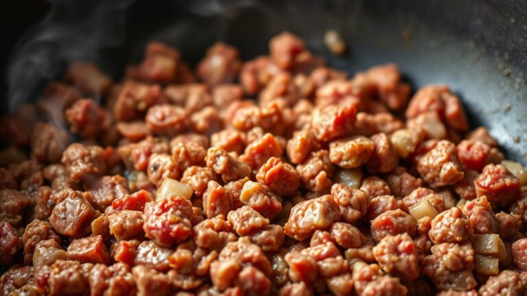 protein content in beef