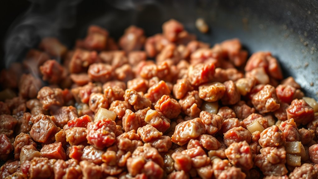 protein content in beef
