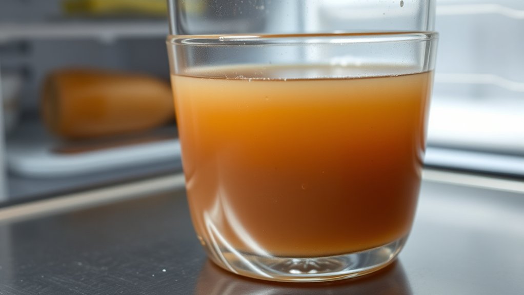 refrigerate broth for freshness