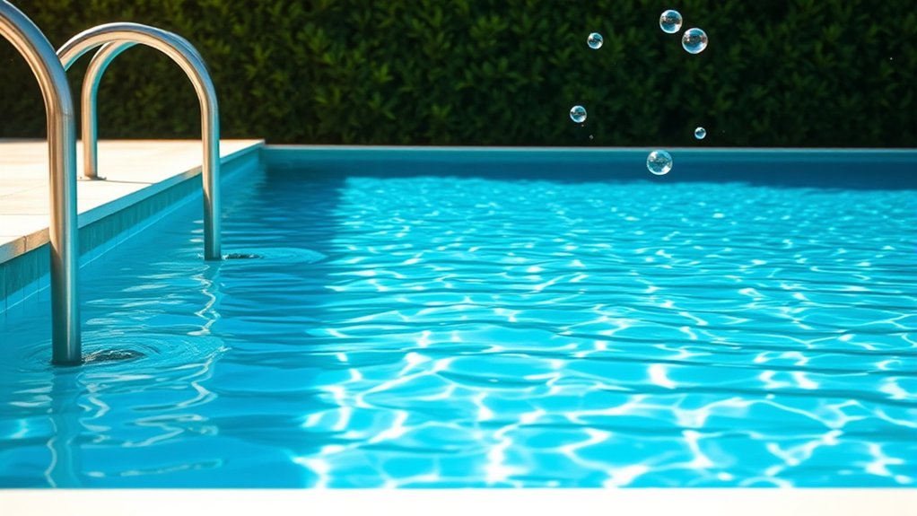 salt generates chlorine automatically