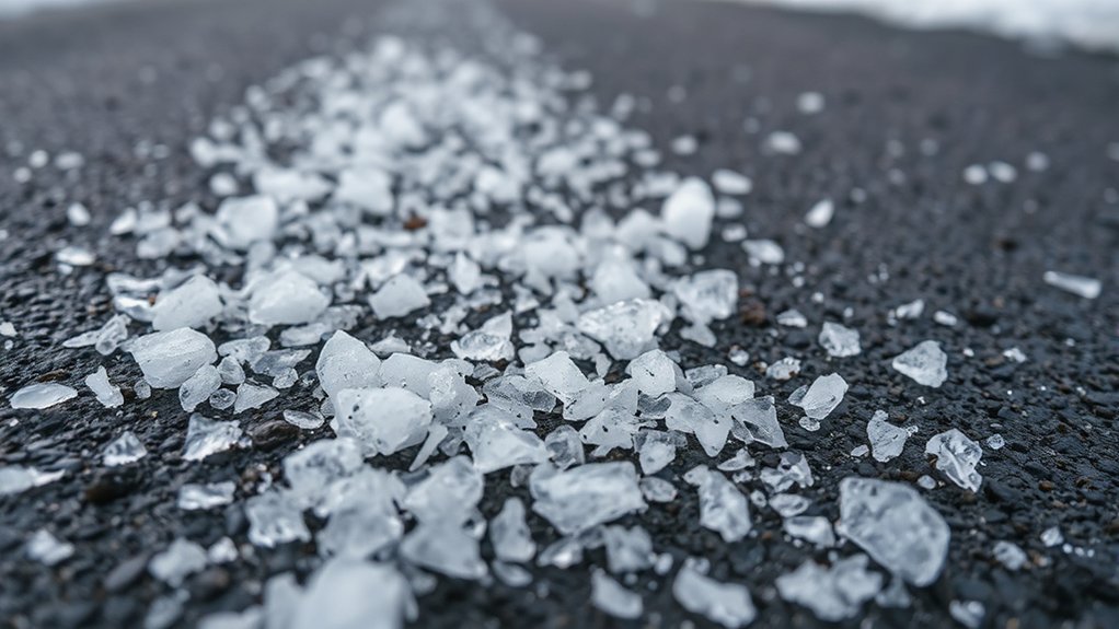 salt lowers ice melting point