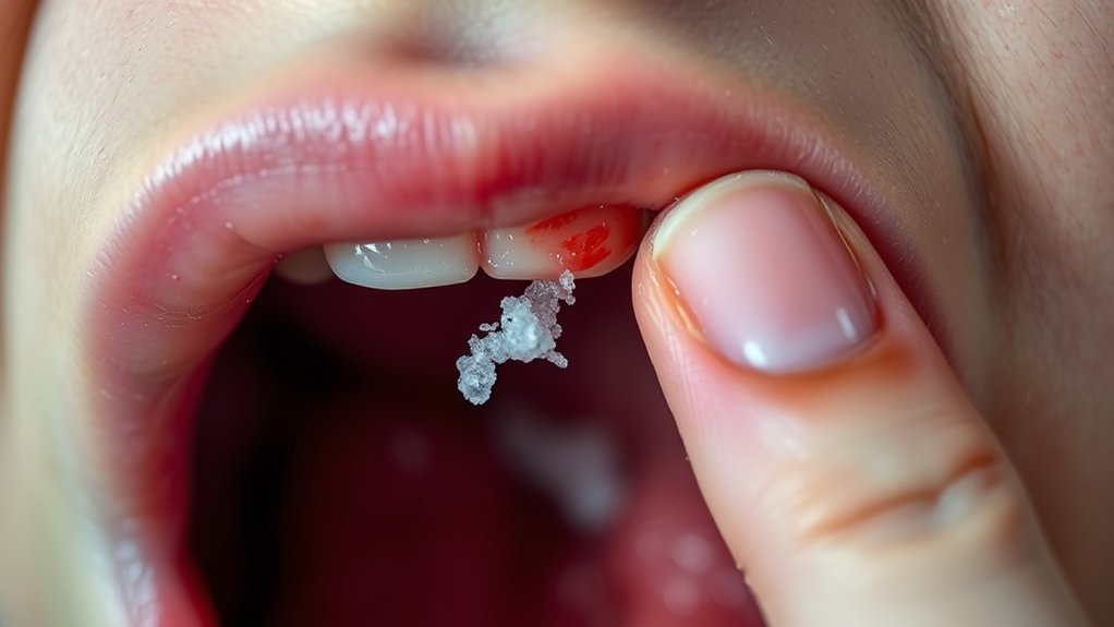 salt rinses soothe canker sores
