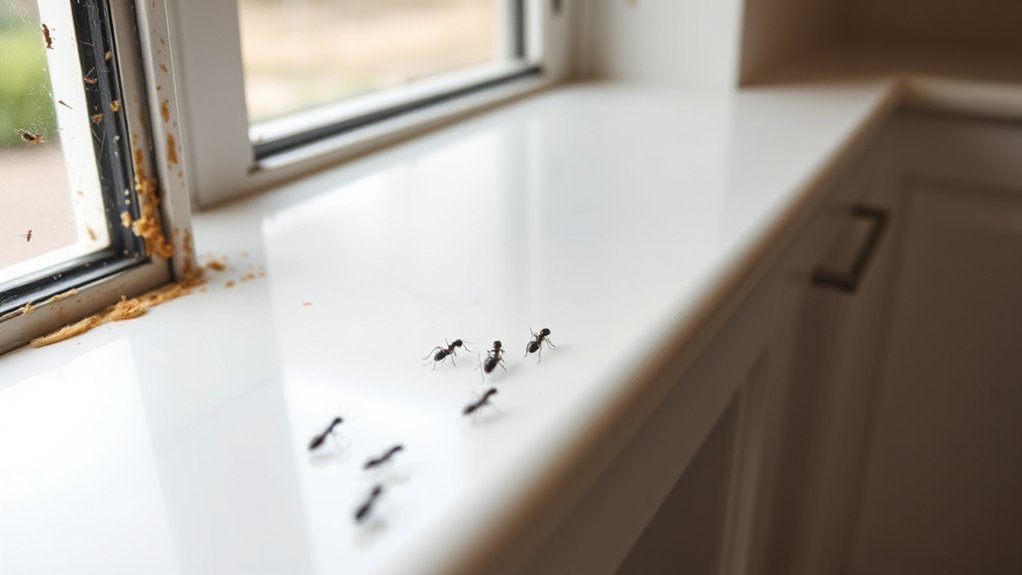 8 Simple Steps to Kill Ants in Your Kitchen 2 seal entry points eliminate food