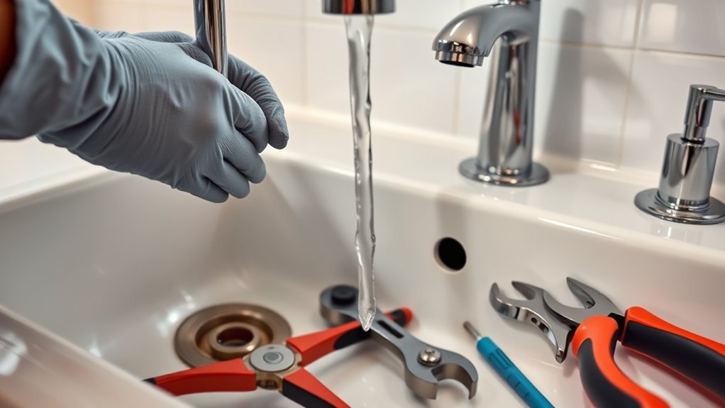 Fix Your Dripping Kitchen Faucet in 8 Easy Steps 2 shut off water supply