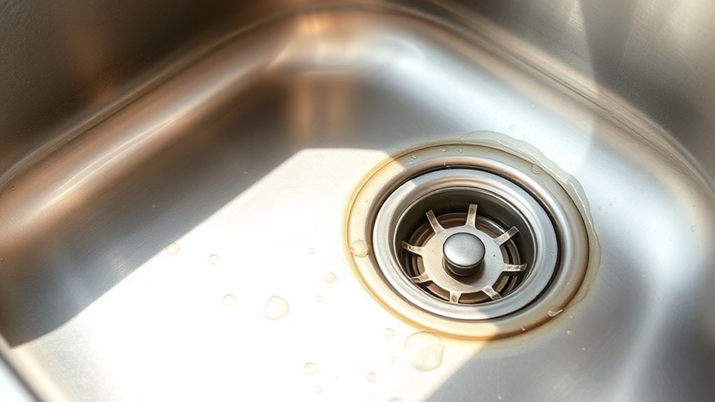 signs of kitchen clogging
