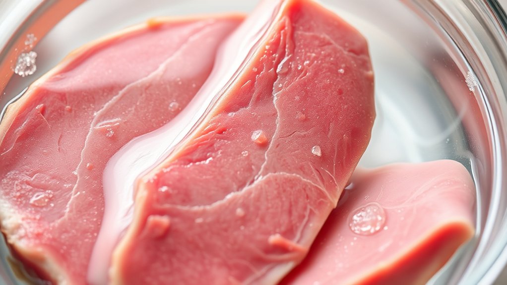 soak corned beef to desalt