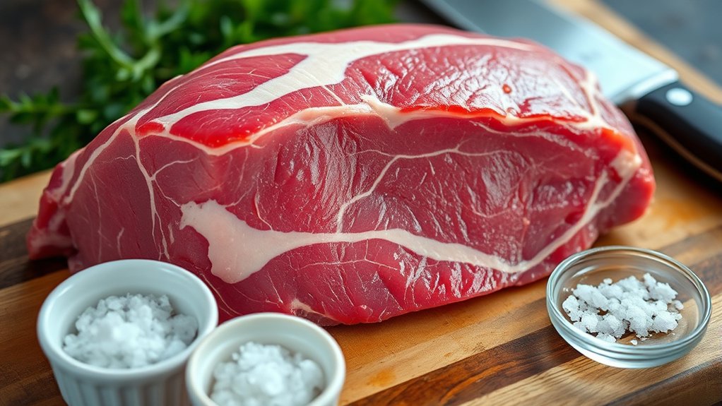sodium content in corned beef