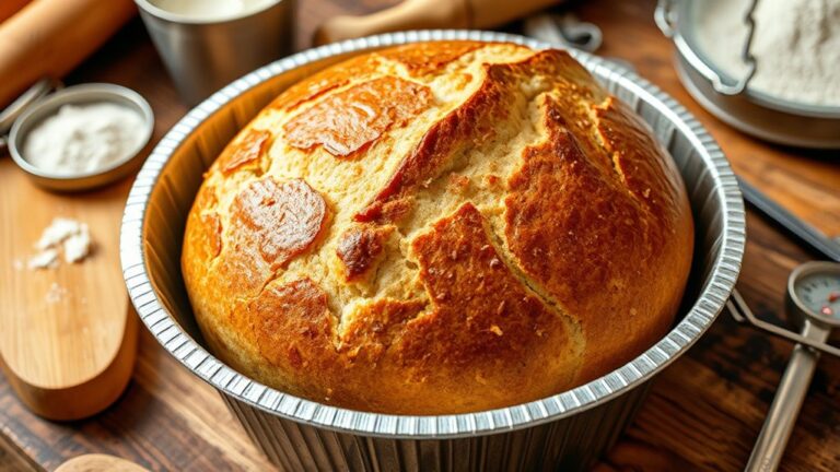 sourdough baking with aluminum