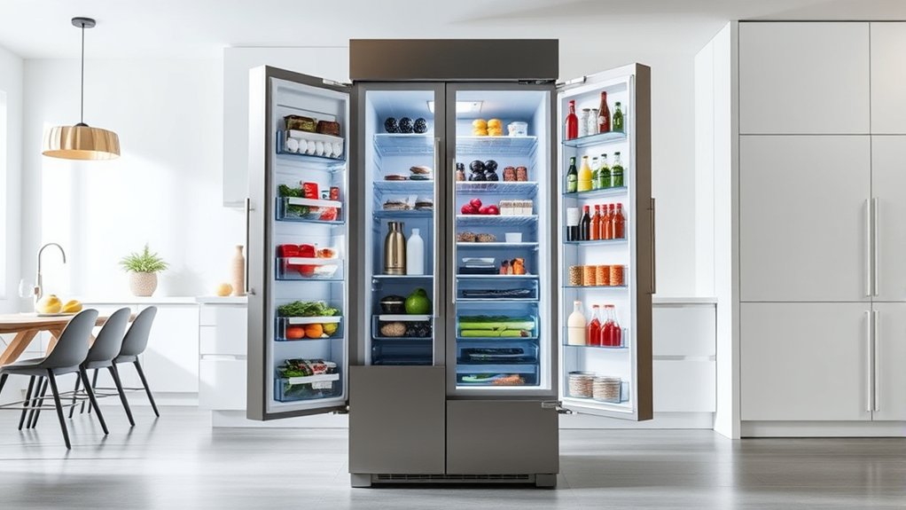 spacious storage for convenience